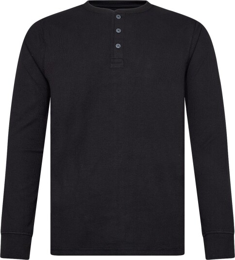 Clean Cut Copenhagen Cal L/S Grandad BLACK S