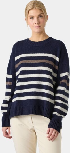 Helly Hansen Bliss Ski Knit Sweater Dame Marineblå L