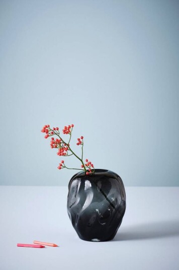 Jotex BRIELLE vase Black mdf / metall 1509238-02-45 1619520-02-0