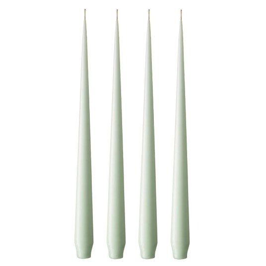 Ester & Erik lys32 cm 4-stk. matt Water mint 03