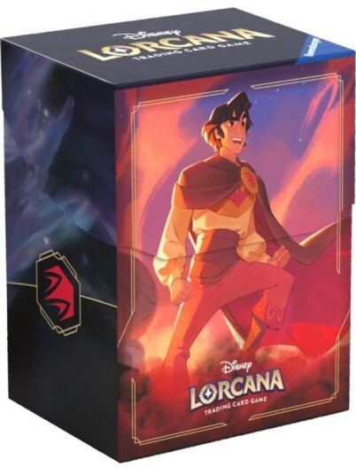 Disney Lorcana samleboks til 80 byttekort Aladdin