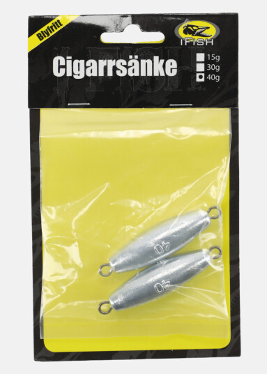 Cigarrsänke Blyfritt 40g (2 p Cigarrsänke Blyfritt 40g (2 p