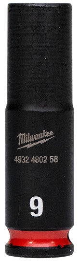 Milwaukee 4932480258 Kraftpipe 1/4", SHOCKWAVE, dybde 9 mm, Håndverktøy