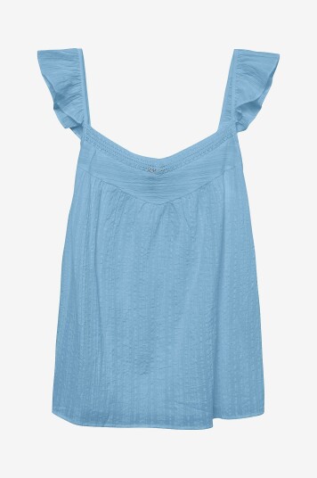 Vero Moda - Topp vmOfia Singlet Top - Blå