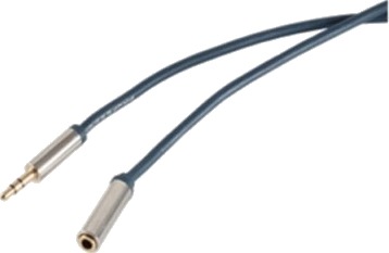 Shiverpeaks Sp-Professional, 3.5Mm, Hankjønn, 3.5Mm, Hunkjønn, 3 M, Blå, Kromfarget
