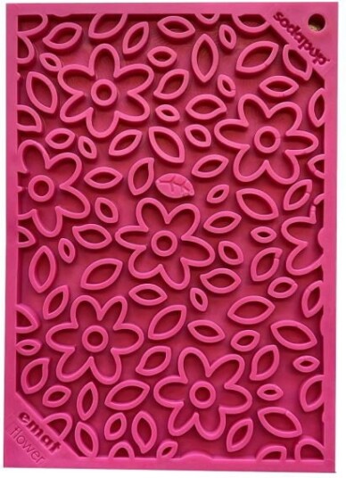 Sodapup Slikkematte Flower Rosa (S)