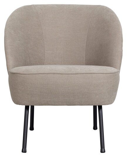 BePureHome Vogue Lenestol, Sand stoff Unoliving