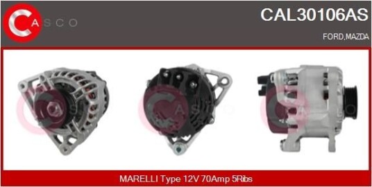 Dynamo CASCO CAL30106AS