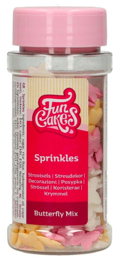 CakeSupplies FunCakes Strøssel Butterfly - 50 g