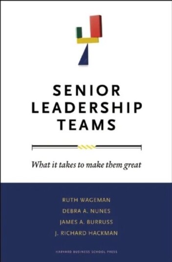 Senior Leadership Teams Av Ruth Wageman, Debra A. Nunes, James A. Burruss, J. Richard Hackman