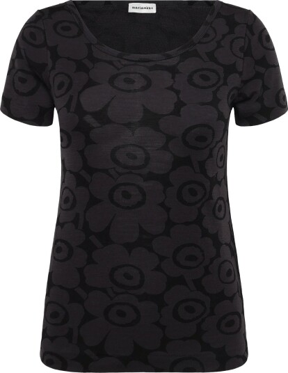 Marimekko Liituma Unikko   BLACK DARK GREY   L