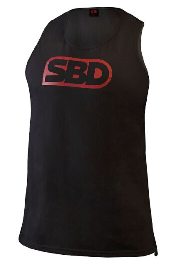 SBD Brand Tank - Women's Svart/rød X-small SBD Brand Tank - Women's Svart/rød X-small