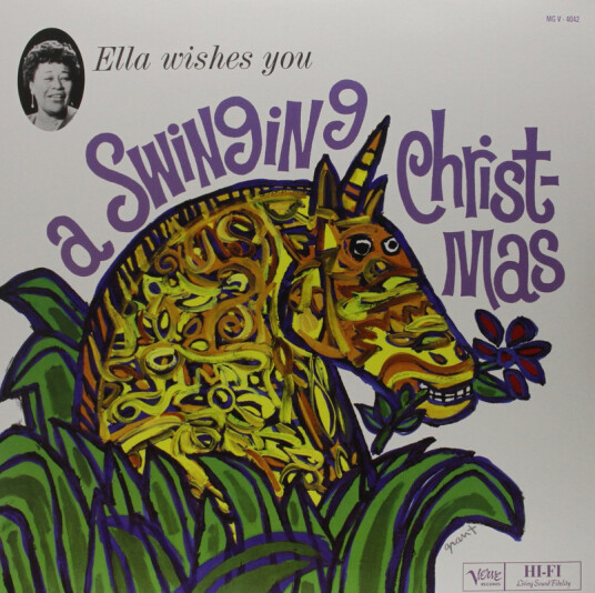 Ella Fitzgerald Ella Wishes You A Swinging Christmas LP/Vinyl