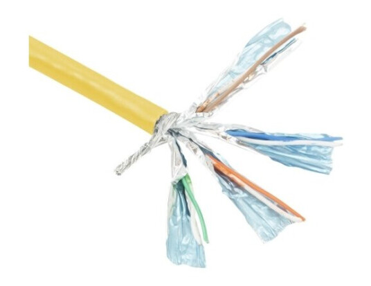Act Cat6 S/Ftp Pvc Stranded Patch Yellow 305 M. Colour: Yellow C6 S/Ftp Patch Pvc Yellow 305M Fp658b