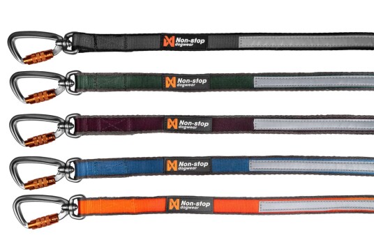 Non-stop Dogwear Move Koppel 20mm Oransje 1,7m for Aktiv Hund