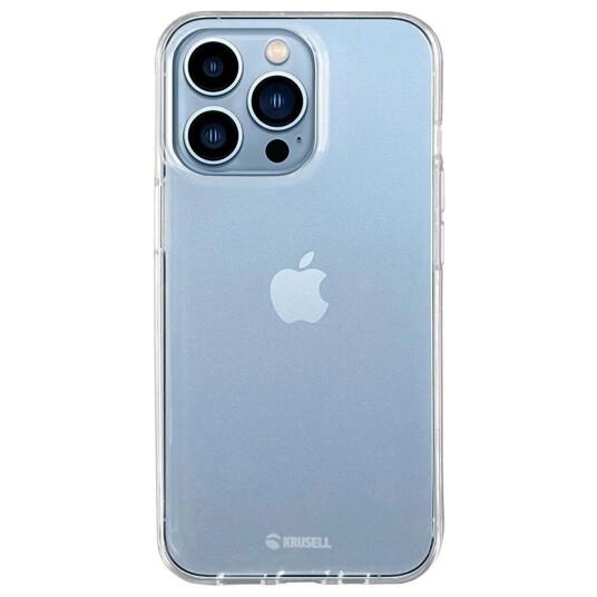 Krusell Iphone 14 Pro Deksel Softcover Transparent Klar