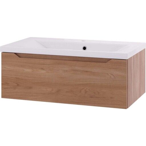 Servantskap Linn Bad Emma 80 cm 1 Skuff 1305081S Servantskap Linn Bad Emma 80 cm 1 Skuff 1305081S