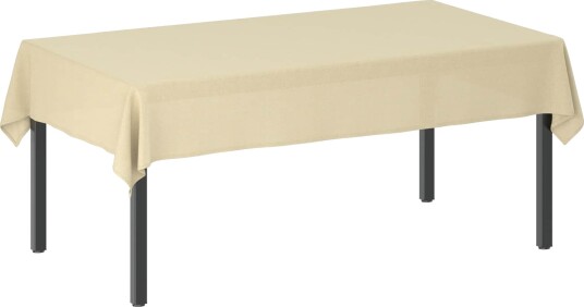 vidaXL Bordduk 5 stk. Rektangulær Kremhvit 140 x 260 cm vidaXL Bordduk 5 stk. Rektangulær Kremhvit 140 x 260 cm