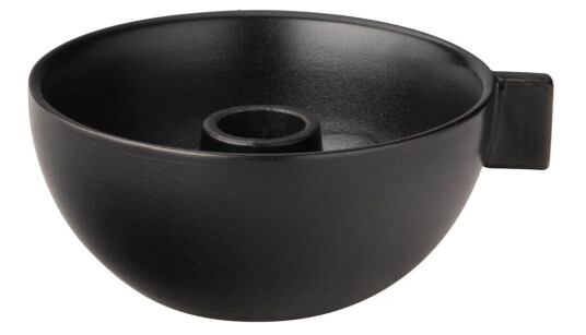 Ernst 12 cm Svart Lysestake - Elegant design