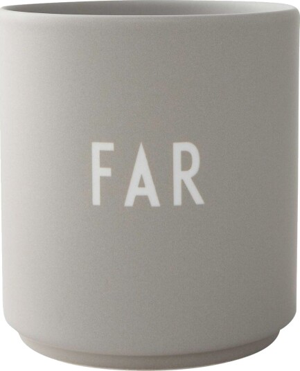 Design Letters favorittkopp 25 cl Far (Grå)