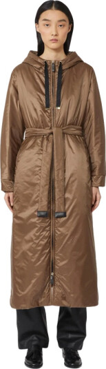 Max Mara Dame Frakker Brun XL, Max Mara Dame Frakker Brun XL,