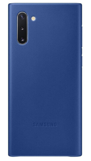Samsung Original Samsung Galaxy Note10 Leather Case EF-VN970LLEGWW - Blå