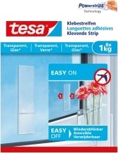 Tesa 77733 00000 Universalkrok Gjennomsiktig Innendørs Glass Plast 1 Kg Blister