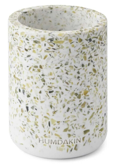 Humdakin Terrazzo vase Ø 10 cm Green-white