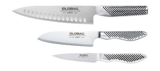Global Classic knivsett 3 deler G96/GS38/GS109 Global Classic knivsett 3 deler G96/GS38/GS109