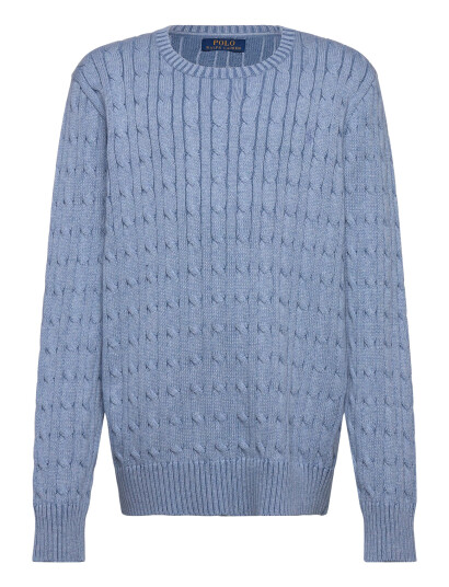 Ralph Lauren Kids Cable Knit Cotton Sweater Blue 150 161