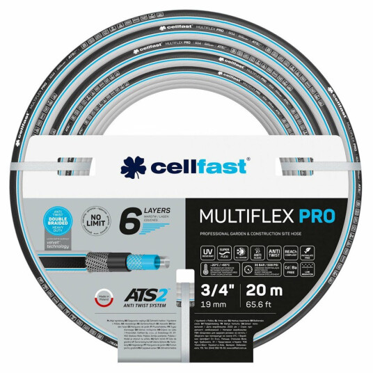 Cellfast Multiflex Pro Hageslange - 1/2"x50m