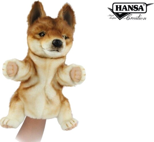 Hansa Creation | Dingo Puppet | Gulbrun | 33 cm
