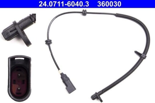 Sensor, ABS ATE 24.0711-6040.3
