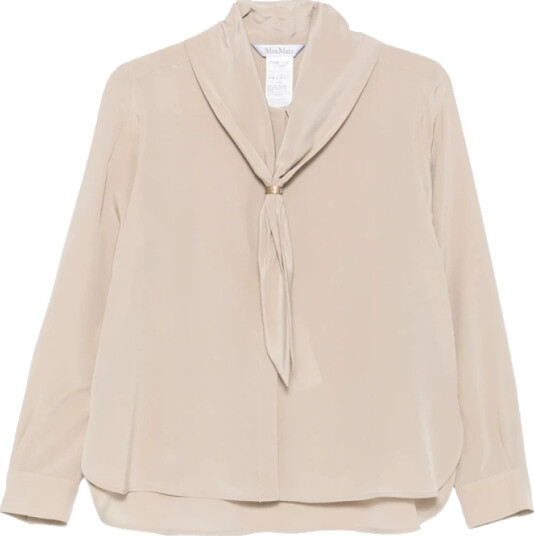Max Mara Dame Bluser & Skjorter Beige M,