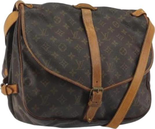 Louis Vuitton Vintage Dame Brun
