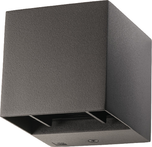 Artes Mini 8W vegglampe opp/ned lys IP44 2700 Kelvin - Dimbar - Grafitt Artes Mini 8W vegglampe opp/ned lys IP44 2700 Kelvin - Dimbar - Grafitt