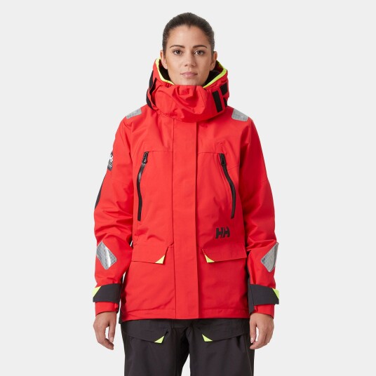 Helly Hansen Dame Skagen Offshore Seilerjakke Rød S