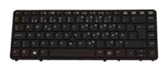 HP Tastatur for EliteBook 840 G1/850 G1 - Norsk med Bakbelysning - Svart