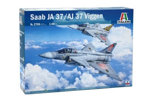 Italeri 1:48 SAAB JA 37 Jaktviggen Plastmodell 2785S
