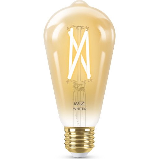 WiZ Lyskilde WA 6,7W ST64 Gyllen E27 WiFi - 60420 WiZ Lyskilde WA 6,7W ST64 Gyllen E27 WiFi - 60420