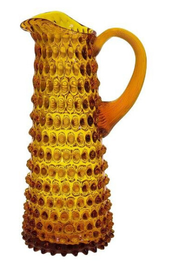 Klimchi  Hobnail karaffel 1L amber
