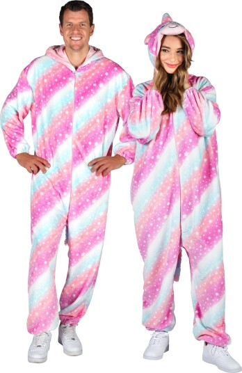 Thetru B.v. Unicorn Jumpsuit Kostyme Medium Large 4062-9900-M L