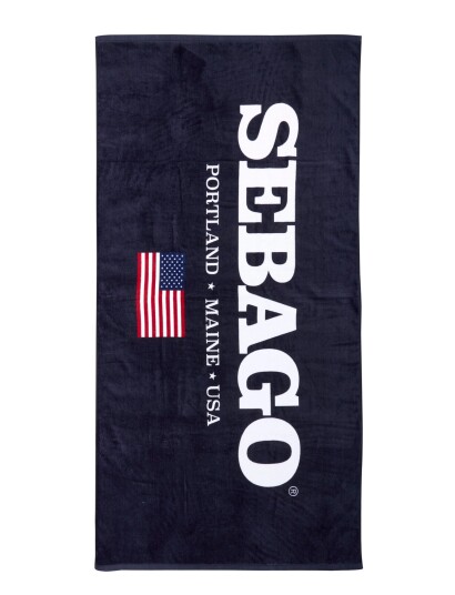 Sebago Beach Towel Navy