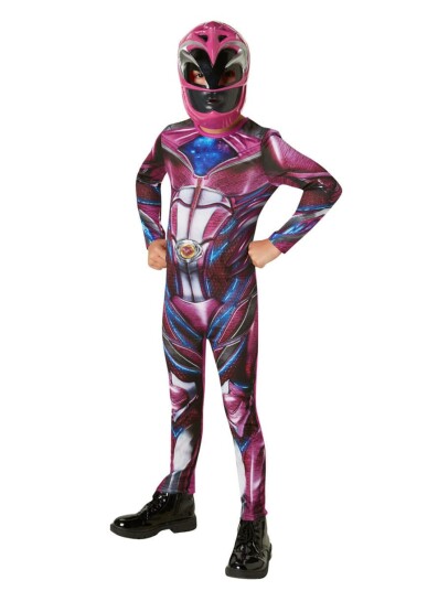 Rubies Uk Rosa Power Ranger Kostyme Til Jenter - Power Rangers Movie Rubies Uk Rosa Power Ranger Kostyme Til Jenter - Power Rangers Movie