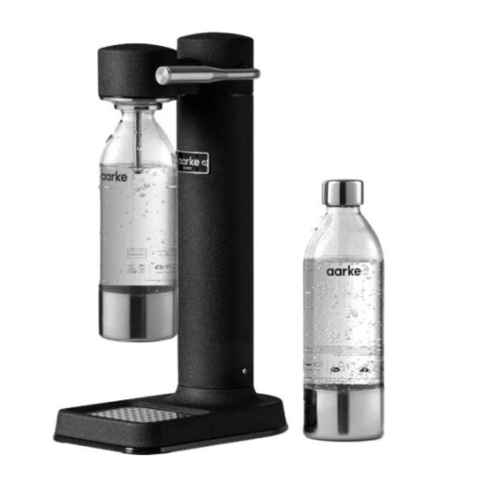 Aarke  Carbonator III INT Bundle C3 kullsyremaskin svart m/ PETflaske