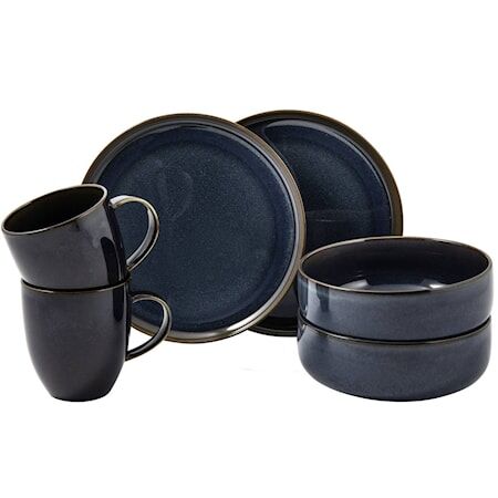 Villeroy & Boch Crafted Denim Frokostsett 6 Deler