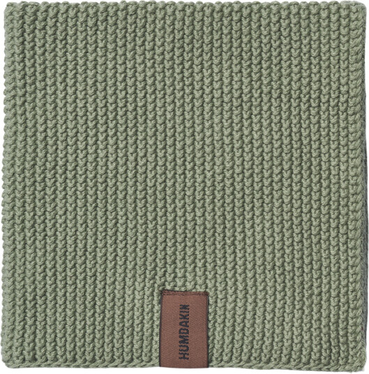 Humdakin Knitted Kitchen kjøkkenklut 28x28 cm green tea