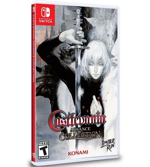 Castlevania Advance Collection - Aria of Sorrow Cover Switch Castlevania Advance Collection - Aria of Sorrow Cover Switch