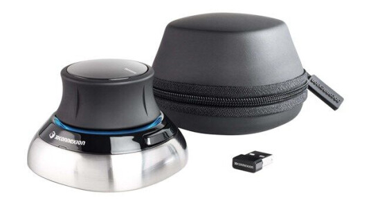 3Dconnexion SpaceMouse Wireless - 3D mus - 2 - Sølv