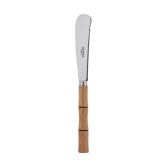 SABRE Paris Bamboo shape smørkniv 16 cm Light wood laminated
